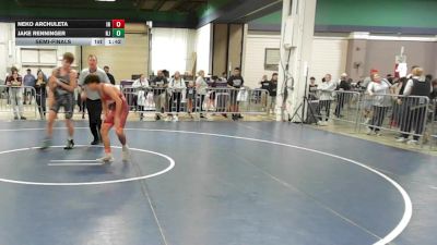 145 lbs Semifinal - Neko Archuleta, IN vs Jake Renninger, NJ