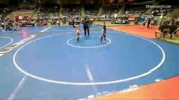 43 lbs Final - Robert Urquides Swann, Team Braves Wrestling Club vs Kohyn Deputy, Orchard WC