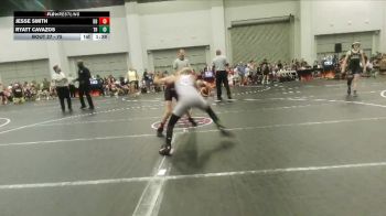 75 lbs Semifinal - Ryatt Cavazos, Top Rank vs Jesse Smith, Backyard Brawlers