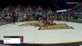 152 lbs Round Of 64 - Grant Garrett, Missouri vs Kody Goffin, Ohio