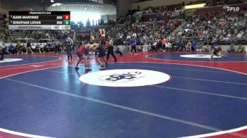 5A 126 lbs Quarterfinal - Gabe Martinez, Arkansas High School vs Jonathan Lovan, Russellville