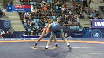 53 kg 1/8 Final - Annatina Kendra Lippuner, Switzerland vs Johanna Sara Meggerle, Sweden
