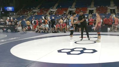 132 lbs Champ. Rd Of 128 - Caleb Schaefer, Indiana vs Trey Spottedbear, Montana