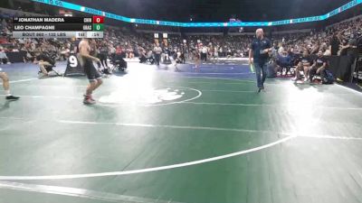 132 lbs Consi Of 16 #2 - Jonathan Madera, Chino (SS) vs Leo Champagne, Grace Davis (SJ)