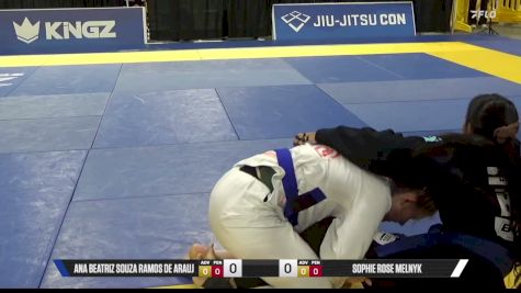 Sophie Rose Melnyk vs Ana Beatriz Souza Ramos De Arauj 2026 Pan Jiu Jitsu IBJJF Championship