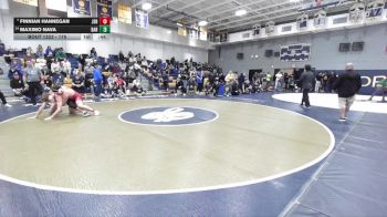 175 lbs Cons. Round 3 - Maximo Nava, Barstow vs Finnian Hannegan, JSerra