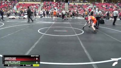 125 lbs Cons. Round 2 - Colter Mallett, Wildcat Wrestling Club vs Jaedyn Day, EXCELSIOR SPRINGS