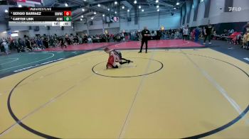 80 lbs 2nd Place Match - Sergio Barraez, Gracie Barra Westchase Wrestling Club vs Carter Link, Alamo City Wrestling Club