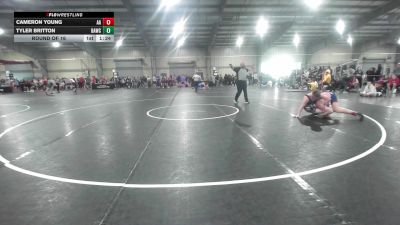 157 lbs Round Of 16 - Cameron Young, Alber Athletics vs Tyler Britton, Broken Arrow Wrestling Club