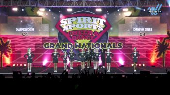 Champion Cheer - C4 [2025 L4 Junior - Small Day 2] 2025 Spirit Sports Grand Nationals