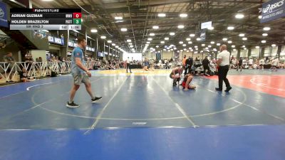 152 lbs Rr Rnd 3 - Adrian Guzman, MetroWest United Black vs Holden Brazelton, Patton Trained Blue