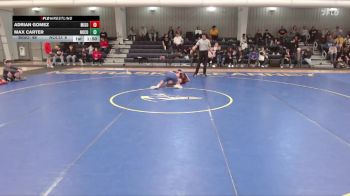 120 lbs Round 2 (16 Team) - Adrian Gomez, Millard South vs Max Carter, Norton Community