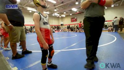 58 lbs Rr Rnd 1 - Colton Tecumseh, Mojo Mulisha 12U vs Corbin Parker, Broken Arrow Wrestling Club