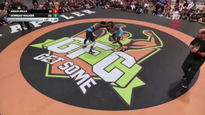 113 lbs 1st Place Match - Ariah Mills, Roundtree Wrestling vs Jarreau Walker, Unattached