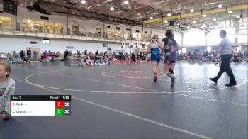 164 lbs Round 3 (6 Team) - Sarah Pulk, Team Minnesota vs Cadence Lyons, Big Money Movin