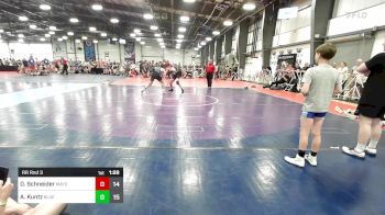 160 lbs Rr Rnd 3 - David Schneider, Mayo Quanchi B vs AJ Kuntz, Blue Shell Wrestling Club