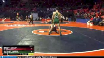 3 lbs Quarterfinal - Antonio Torres, Aurora (Waubonsie Valley) vs Brody Murray, St. Charles (East)