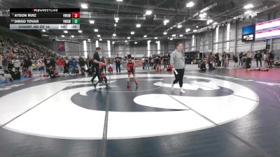 77 lbs Cons. Sub-semis - Glenn Harris, Cowboy Mat Club vs Spike Twaddle, Punisher Wrestling Company
