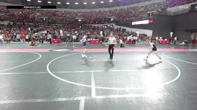 90 lbs Champ. Round 2 - Kallen Howard, Lakeland Wrestling Club vs Taylor McMahon, Little Chute