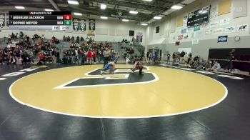 170 lbs Quarterfinal - Jesselee Jackson, Burns/Pine Bluffs vs Sophie Meyer, Wheatland