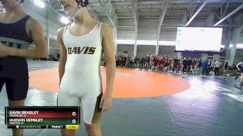 132 JV Champ. Round 1 - Luke Edgmon, Davis JV vs Kenneth Fink, Lehi JV