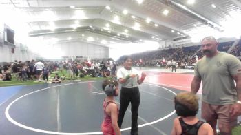 46 lbs Quarterfinal - Hixon Malouf, Prescott Valley Bighorns vs Mason Cantu, Wlv Jr Wrestling
