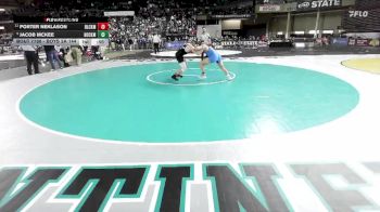Boys 2A 144 lbs Cons. Semi - Jacob McKee, Hockinson vs Porter Neklason, Black Hills