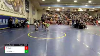 116 lbs Cons. Round 3 - Isabell Mejia, Cajon vs Andrea Cruz, Arroyo