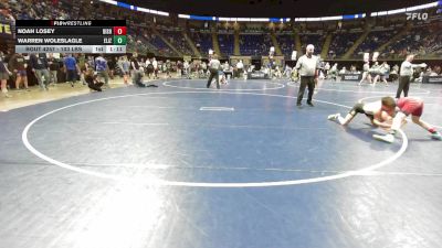 103 lbs Consy 6 - Noah Losey, Bishop McCort vs Warren Woleslagle, Elizabeth Forward