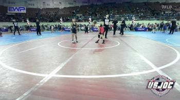 61 lbs Semifinal - Emersyn Carlton, Duncan Demon Wrestling vs Ryder Lentz, Texas Elite Wrestling