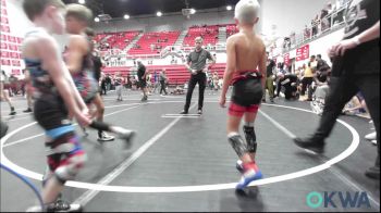 52 lbs Consolation - Kreed Richards, Rough Riders vs Ryker Green, Lions Wrestling Academy