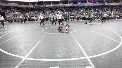 46 lbs Round Of 16 - Zane Eichenauer, Cowboy WC vs JaMarcus Pope, Tech Fall Elite