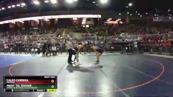 1A 195 lbs Semifinal - Caleo Carrera, Palm Bay vs Mikey Tal Shahar, American Heritage (Delray Beach)