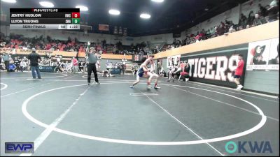 119 lbs Semifinal - Jentry Hudlow, Redskins Wrestling Club vs Llyon Truong, Shelton Wrestling Academy