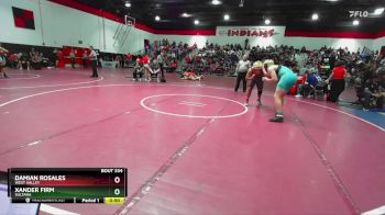 285 lbs Cons. Round 1 - Damian Rosales, West Valley vs Xander Firm, Sultana
