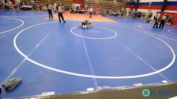 76 lbs Quarterfinal - Armond Goree, Pin-King All Stars vs Ross Powell, Bristow Youth Wrestling