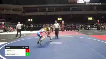 106 lbs Consi Of 8 #2 - Jacob Smith, Newberg vs Kyle Baldonado, Temecula Valley