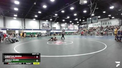 106 lbs Cons. Semi - Christian Rivera, Murrieta Valley vs Joshua Heard, Chaparral
