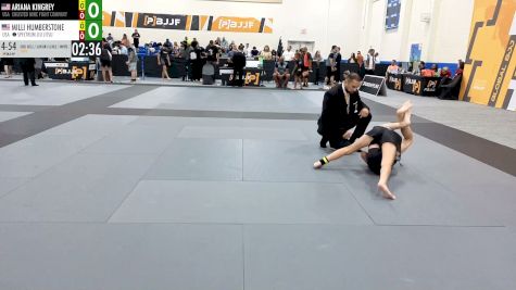 Ariana Kingrey vs Milli Humberstone 2026 PBJJF Pan American Jiu-Jitsu Championships