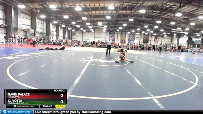 110 lbs Rd# 5- 3:45pm Friday Final Pool - Gavin Palace, Ranger WC vs CJ ...