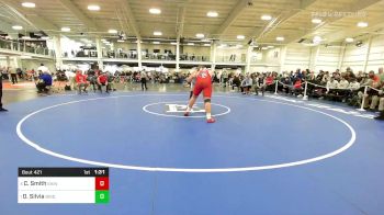 285 lbs Semifinal - Dominic Silvia, Bridgewater-Raynham vs Charlie Smith, Saint John's Prep