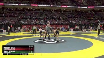 D1-126 lbs Quarterfinal - Ryan Avalos, Perrysburg vs Robert Davis, Stow-Munroe Falls