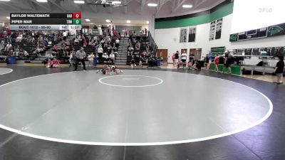 85-90 lbs Round 1 - Piper Mar, The Best Wrestler vs Baylor Waltemath, 308 Wrestling Academy