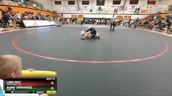 106 lbs Finals (8 Team) - Bobby Hernandez, Cody vs Lane Holt, DouglasWY