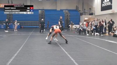 124 lbs Cons. Round 2 - Addison Messerly, Campbellsville University vs Trinity Halls, Newberry