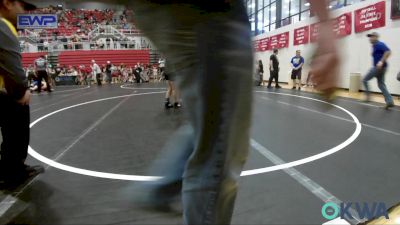 80 lbs Rr Rnd 4 - Lathan Russell, Tecumseh Youth Wrestling vs Chilo Richardson, Tecumseh Youth Wrestling