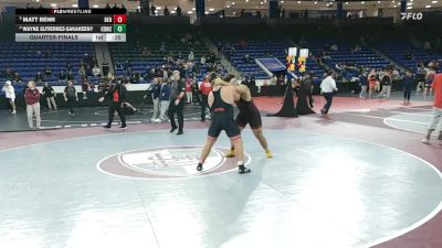 285 lbs Quarterfinal - Matt Benn, Bedford vs Wayne Gutierrez-Sakakeeny, Concord