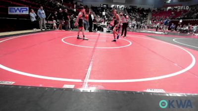 73-76 lbs Rr Rnd 3 - Noah Nicely, Morris Wrestling Association vs Owen Schiltz, Verdigris Youth Wrestling