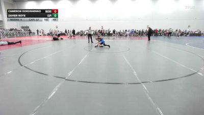 80 lbs Rr Rnd 2 - Cameron Doroshenko, Mat Assassins White - EL vs Zavier Roye, Capital City Wrestling Club - EL