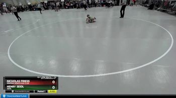 70 lbs Quarterfinal - Henry Seidl, ANML vs Nicholas Friess, Ringers Wrestling Club